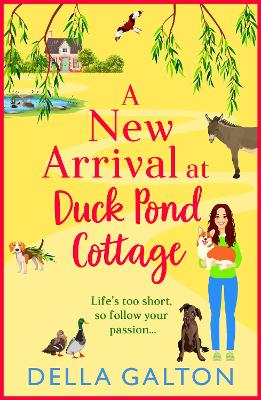 Book cover for A New Arrival at Duck Pond Cottage