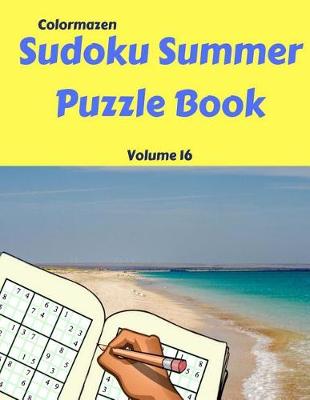 Book cover for Sudoku Summer Puzzle Book Volume 16