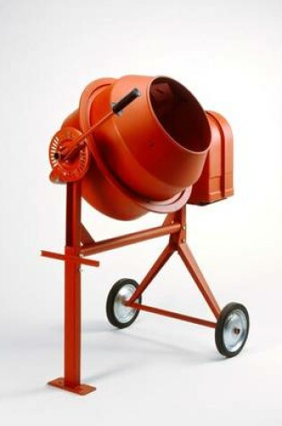 Cover of Jumbo Oversized Isolated Red Cement Mixer