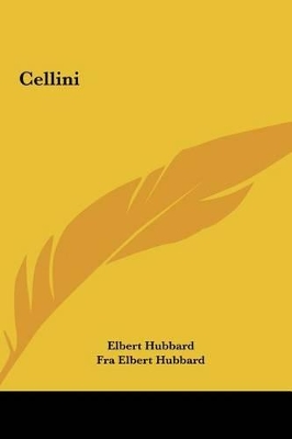 Book cover for Cellini