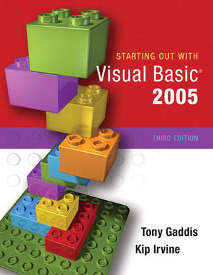 Book cover for Starting Out with Visual Basic 2005