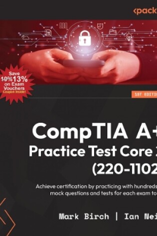 Cover of CompTIA A+ Practice Test Core 2 (220-1102)