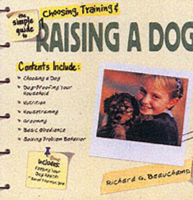 Book cover for The Simple Guide to Raising a Dog