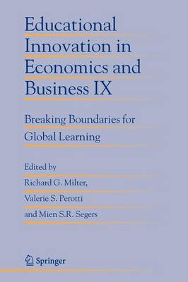 Cover of Educational Innovation in Economics and Business IX