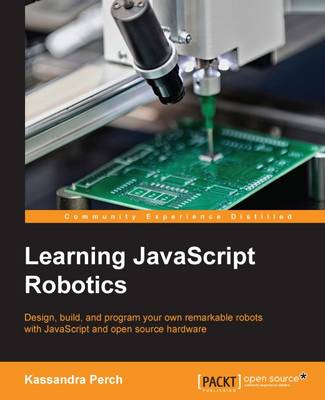 Book cover for Learning JavaScript Robotics