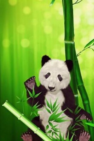 Cover of Panda Bear with Bamboo Illustration Journal