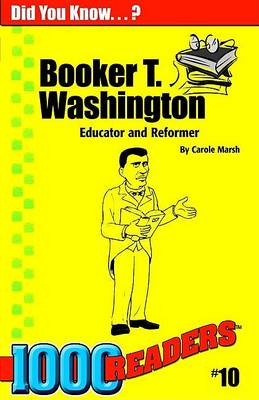 Book cover for Booker T Washington