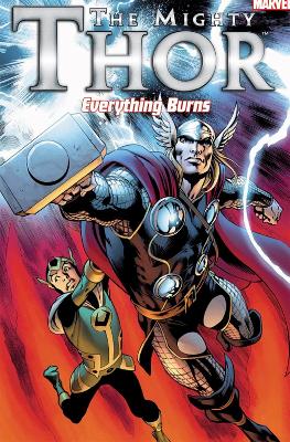 Book cover for Mighty Thor, The: Everything Burns