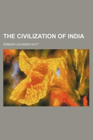 Cover of The Civilization of India