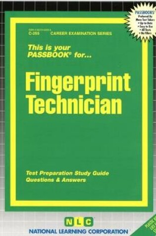 Cover of Fingerprint Technician