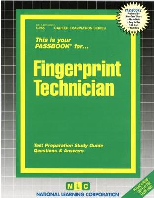 Book cover for Fingerprint Technician