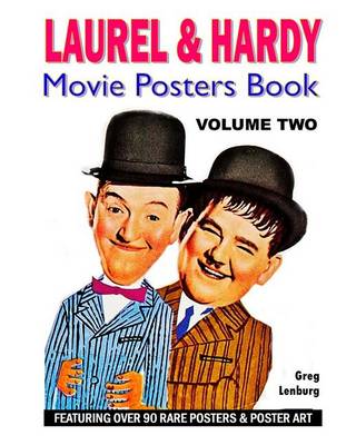 Book cover for The Laurel and Hardy Movie Posters Book - Volume Two