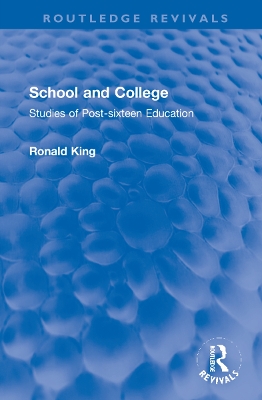 Cover of School and College