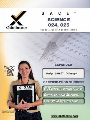 Book cover for GACE Science 024, 025 Teacher Certification Exam