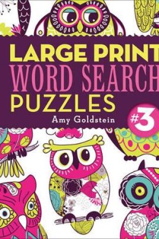 Cover of Large Print Word Search Puzzles 3