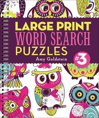 Book cover for Large Print Word Search Puzzles 3