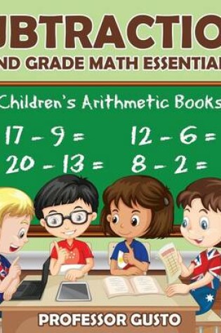 Cover of Subtraction 2Nd Grade Math Essentials Children's Arithmetic Books