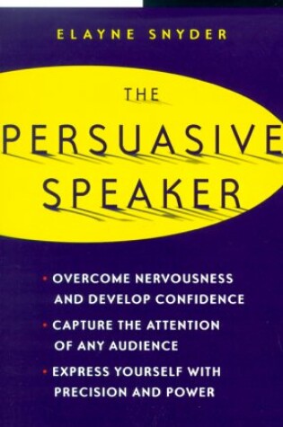 Cover of Persuasive Speaker Cassette #