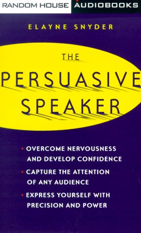 Book cover for Persuasive Speaker Cassette #