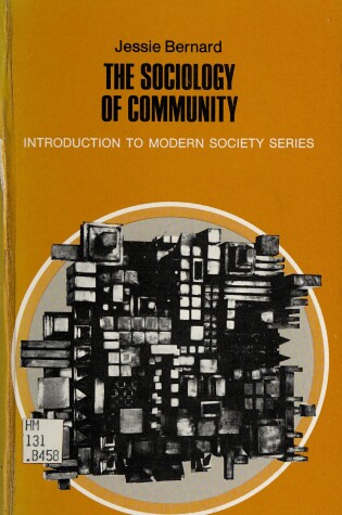 Cover of Sociology of Community