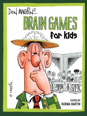 Book cover for Don Martin Brain Games For Kids