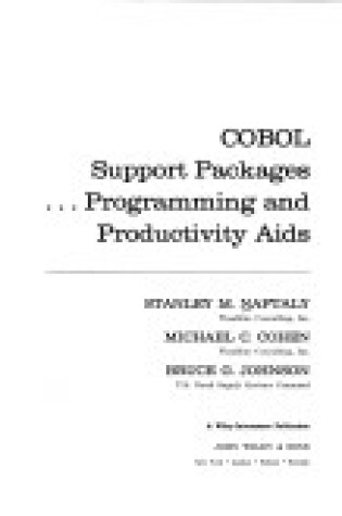 Cover of Cobol Support Packages