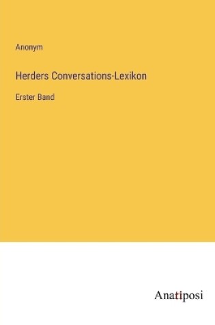 Cover of Herders Conversations-Lexikon