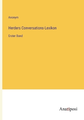 Book cover for Herders Conversations-Lexikon