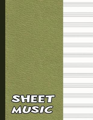 Cover of Sheet Music Blank