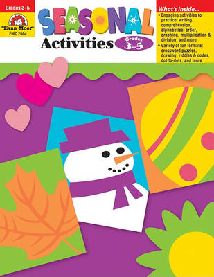 Cover of Seasonal Activities Grades 3-5