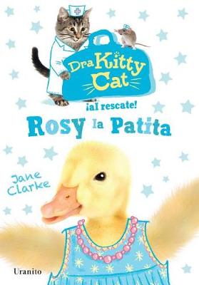 Book cover for Dra Kitty Cat. Rosy La Patita