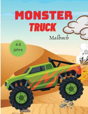 Book cover for Monster Truck Malbuch für Kinder