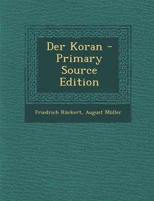 Book cover for Der Koran