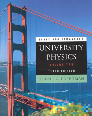 Book cover for Sears and Zemansky's University Physics, Volume 2