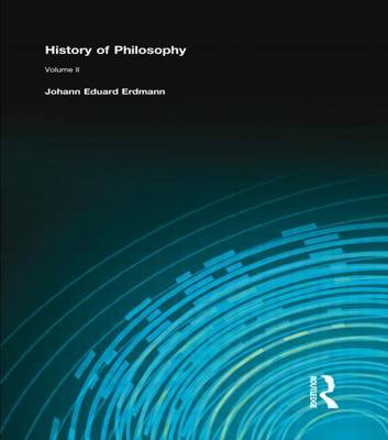 Book cover for History of Philosophy: Volume II