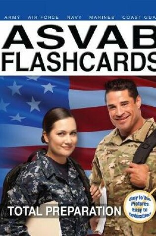 Cover of 2017 ASVAB Armed Services Vocational Aptitude Battery Flashcards