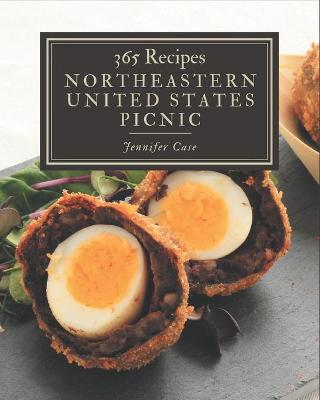 Book cover for 365 Northeastern United States Picnic Recipes