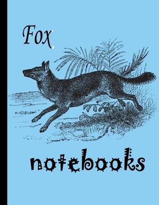 Book cover for fox notebook