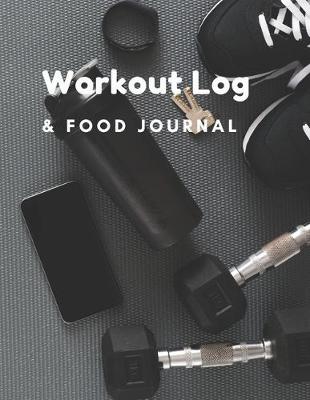 Book cover for Fitness and Food Journal