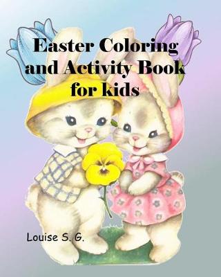 Book cover for Easter Coloring and Activity Book