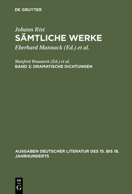 Book cover for Dramatische Dichtungen