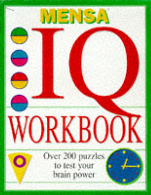 Book cover for Mensa IQ Workbook