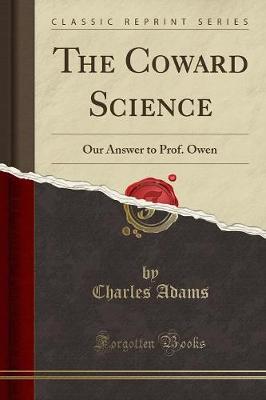 Book cover for The Coward Science