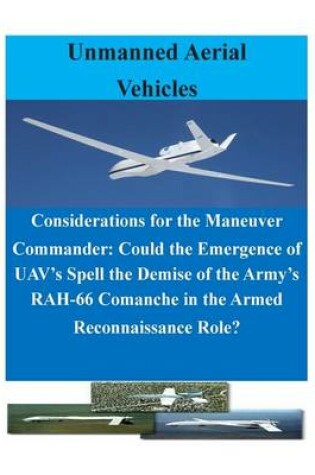 Cover of Considerations for the Maneuver Commander