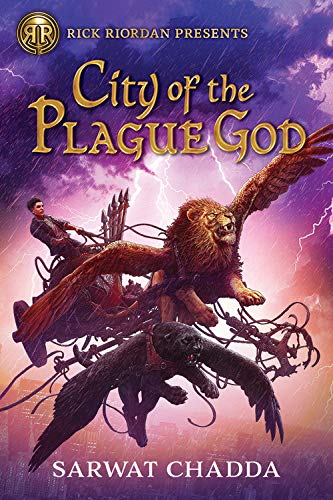 Book cover for Rick Riordan Presents: City of the Plague God-The Adventures of Sik Aziz Book 1