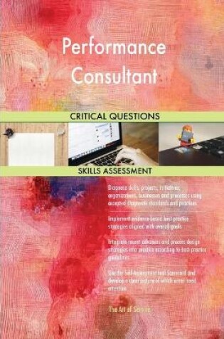 Cover of Performance Consultant Critical Questions Skills Assessment