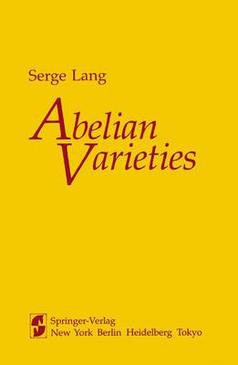 Book cover for Abelian Varieties