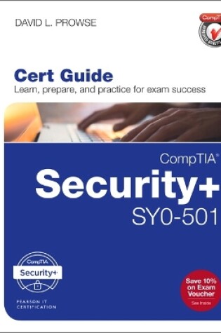 Cover of CompTIA Security+ SY0-501 Cert Guide