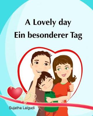 Book cover for Kids Valentine book in German