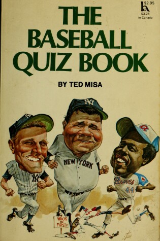 Cover of Baseball Quiz Book